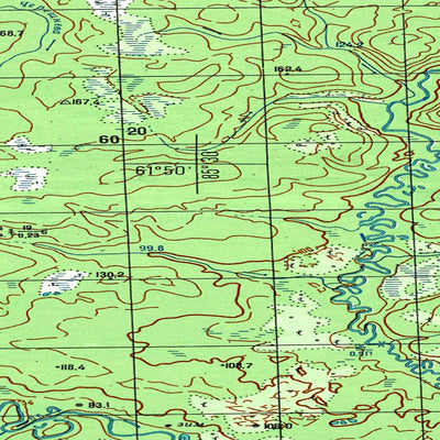 Avenza Systems Inc. Soviet Genshtab map - p45-075/076 - Russia digital map