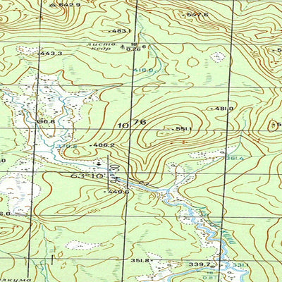 Avenza Systems Inc. Soviet Genshtab map - p46-033/034 - Russia digital map