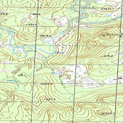 Avenza Systems Inc. Soviet Genshtab map - p46-033/034 - Russia digital map