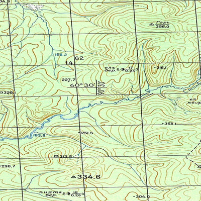 Avenza Systems Inc. Soviet Genshtab map - p46-121/122 - Russia digital map