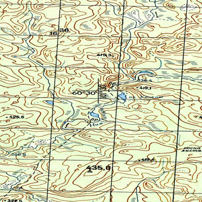 Avenza Systems Inc. Soviet Genshtab map - p47-131/132--(1968) - Russia digital map