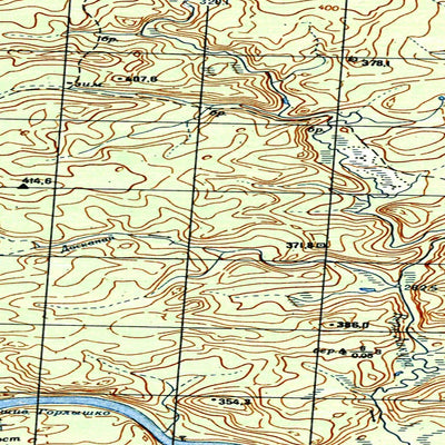 Avenza Systems Inc. Soviet Genshtab map - p47-131/132--(1968) - Russia digital map
