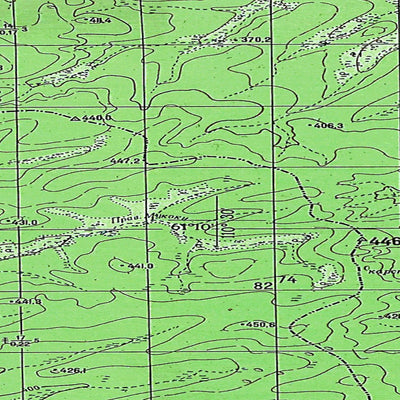 Avenza Systems Inc. Soviet Genshtab map - p49-101/102--(1970) - Russia digital map