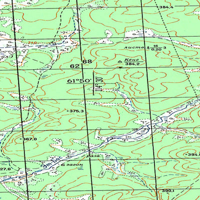 Avenza Systems Inc. Soviet Genshtab map - p50-073/074 - Russia digital map