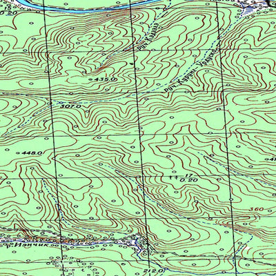 Avenza Systems Inc. Soviet Genshtab map - p50-109/110 - Russia digital map