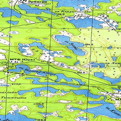 Avenza Systems Inc. Soviet Genshtab map - p52-045/046--(1962) - Russia digital map