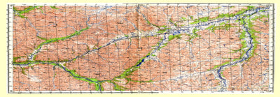 Avenza Systems Inc. Soviet Genshtab map - p54-027/028 - Russia digital map