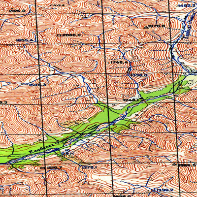 Avenza Systems Inc. Soviet Genshtab map - p54-027/028 - Russia digital map