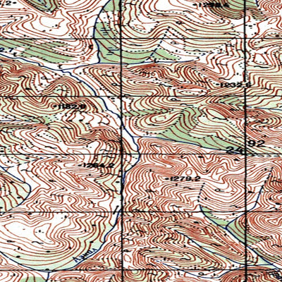 Avenza Systems Inc. Soviet Genshtab map - p55-053/054 - Russia digital map