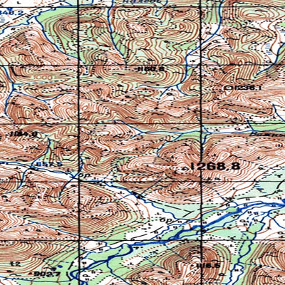 Avenza Systems Inc. Soviet Genshtab map - p55-077/078 - Russia digital map