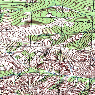 Avenza Systems Inc. Soviet Genshtab map - p55-081/082 - Russia digital map
