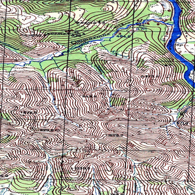 Avenza Systems Inc. Soviet Genshtab map - p55-081/082 - Russia digital map
