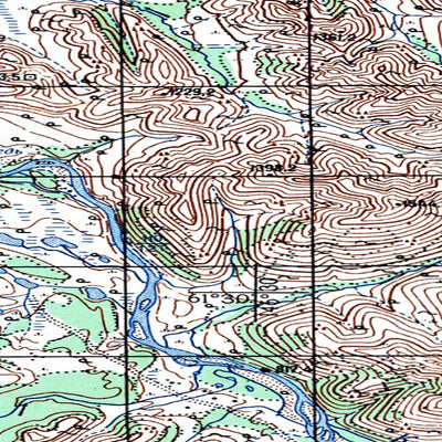 Avenza Systems Inc. Soviet Genshtab map - p55-089/090 - Russia digital map