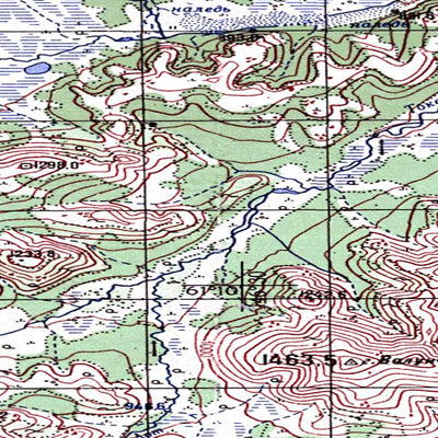 Avenza Systems Inc. Soviet Genshtab map - p55-101/102 - Russia digital map