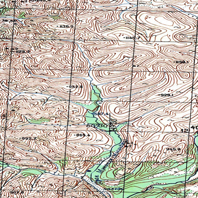Avenza Systems Inc. Soviet Genshtab map - p55-131/132 - Russia digital map