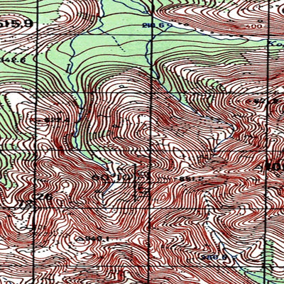 Avenza Systems Inc. Soviet Genshtab map - p55-139/140 - Russia digital map