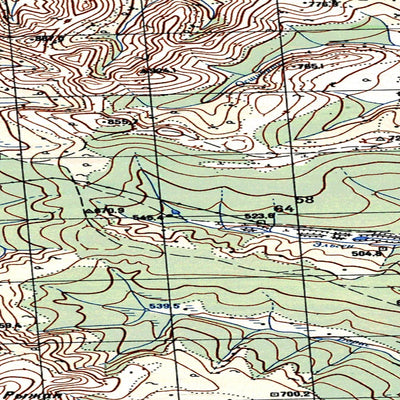 Avenza Systems Inc. Soviet Genshtab map - p56-037/038 - Russia digital map