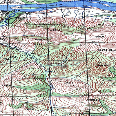 Avenza Systems Inc. Soviet Genshtab map - p56-051/052 - Russia digital map