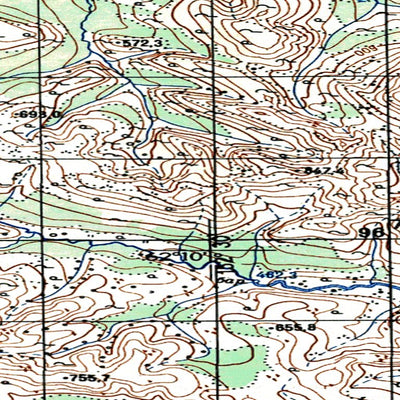 Avenza Systems Inc. Soviet Genshtab map - p56-065/066 - Russia digital map