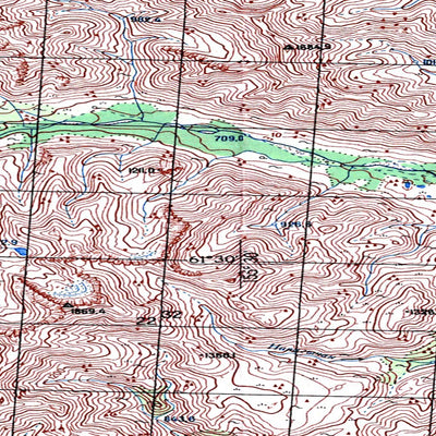 Avenza Systems Inc. Soviet Genshtab map - p56-095/096 - Russia digital map