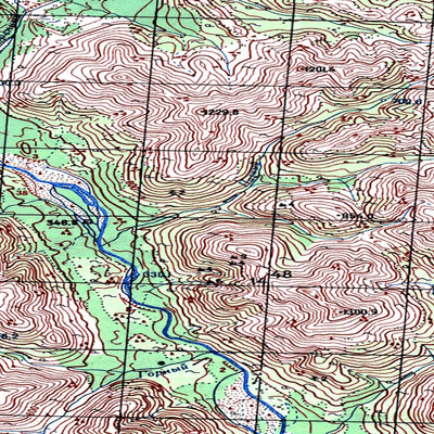 Avenza Systems Inc. Soviet Genshtab map - p56-095/096 - Russia digital map