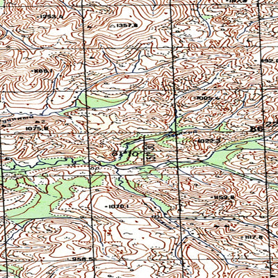 Avenza Systems Inc. Soviet Genshtab map - p56-099/100 - Russia digital map