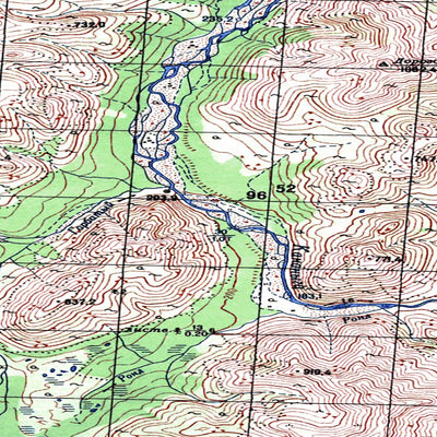 Avenza Systems Inc. Soviet Genshtab map - p56-107/108 - Russia digital map