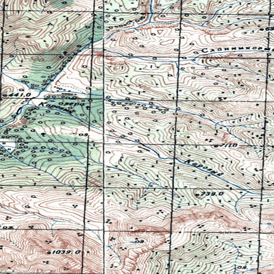 Avenza Systems Inc. Soviet Genshtab map - p56-129/130--(1951) - Russia digital map