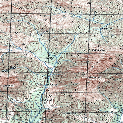 Avenza Systems Inc. Soviet Genshtab map - p56-129/130--(1951) - Russia digital map