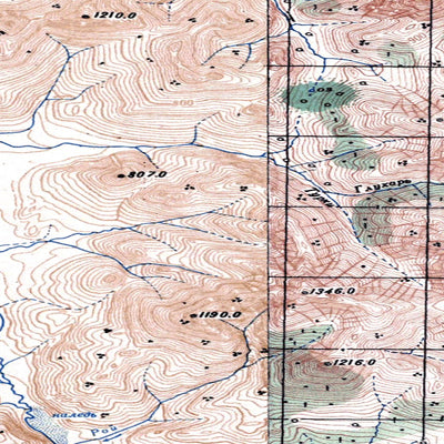 Avenza Systems Inc. Soviet Genshtab map - p56-139/140--(1951) - Russia digital map