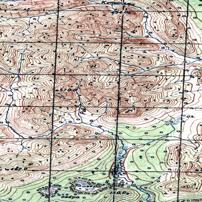 Avenza Systems Inc. Soviet Genshtab map - p56-141/142--(1951) - Russia digital map