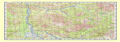 Avenza Systems Inc. Soviet Genshtab map - p58-001/002--(1953) - Russia digital map