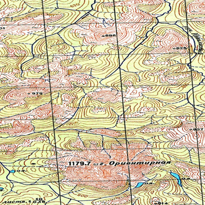 Avenza Systems Inc. Soviet Genshtab map - p58-001/002--(1953) - Russia digital map
