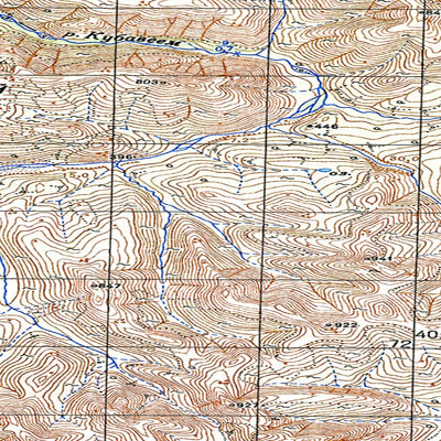 Avenza Systems Inc. Soviet Genshtab map - p58-007/008--(1953) - Russia digital map