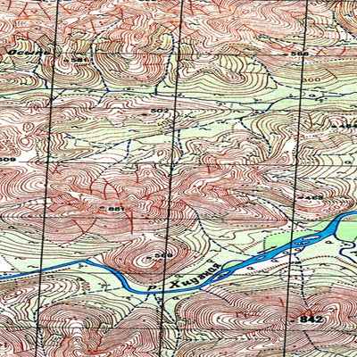 Avenza Systems Inc. Soviet Genshtab map - p58-009/010--(1953) - Russia digital map