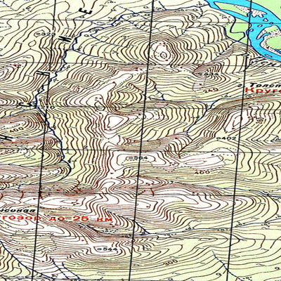Avenza Systems Inc. Soviet Genshtab map - p58-011/012--(1953) - Russia digital map