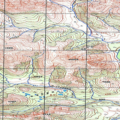 Avenza Systems Inc. Soviet Genshtab map - p58-019/020--(1953) - Russia digital map