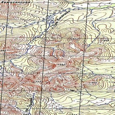 Avenza Systems Inc. Soviet Genshtab map - p58-023/024--(1953) - Russia digital map