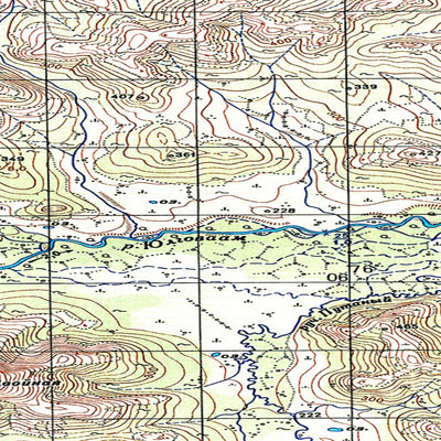 Avenza Systems Inc. Soviet Genshtab map - p58-029/030--(1953) - Russia digital map
