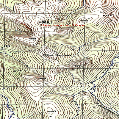 Avenza Systems Inc. Soviet Genshtab map - p58-043/044--(1953) - Russia digital map