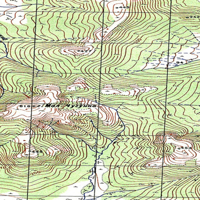 Avenza Systems Inc. Soviet Genshtab map - p58-045/046--(1953) - Russia digital map