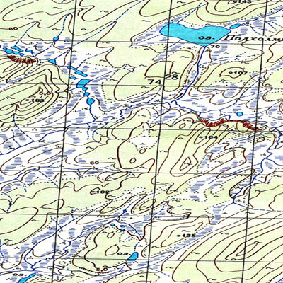 Avenza Systems Inc. Soviet Genshtab map - p58-047/048--(1952) - Russia digital map