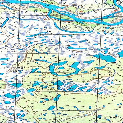 Avenza Systems Inc. Soviet Genshtab map - p58-057/058--(1952) - Russia digital map