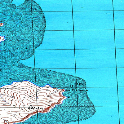 Avenza Systems Inc. Soviet Genshtab map - p58-063/064--(1950) - Russia digital map