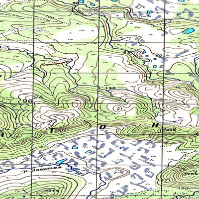 Avenza Systems Inc. Soviet Genshtab map - p58-067/068--(1953) - Russia digital map