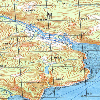 Avenza Systems Inc. Soviet Genshtab map - p58-085/086--(1970) - Russia digital map