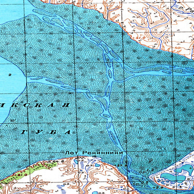 Avenza Systems Inc. Soviet Genshtab map - p58-111/112--(1949) - Russia digital map