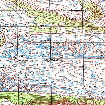 Avenza Systems Inc. Soviet Genshtab map - p58-125/126--(1969) - Russia digital map