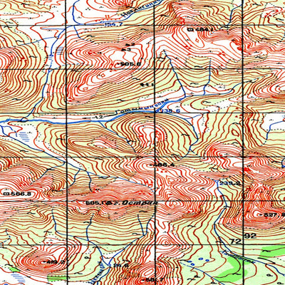 Avenza Systems Inc. Soviet Genshtab map - p58-137/138--(1969) - Russia digital map