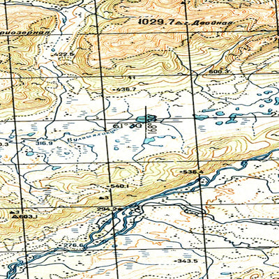Avenza Systems Inc. Soviet Genshtab map - p59-085/086--(1970) - Russia digital map